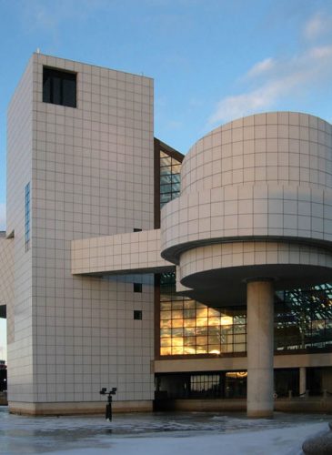 The-exterior-of-the-Rock-and-Roll-Hall-of-Fame-in-Cleveland_1